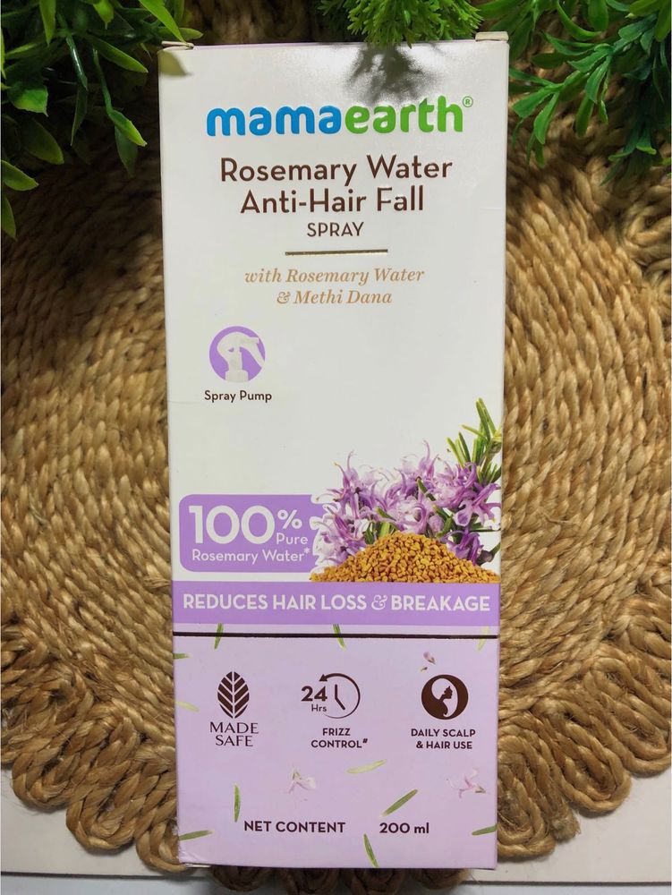 Mamaearth Rosemary Water Hairspray