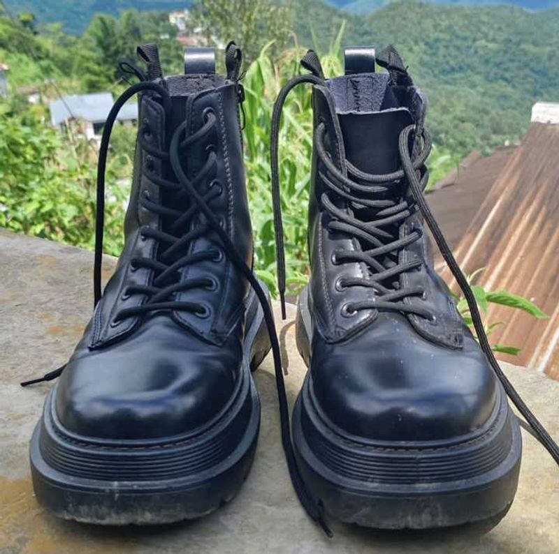 Black Platform Boots