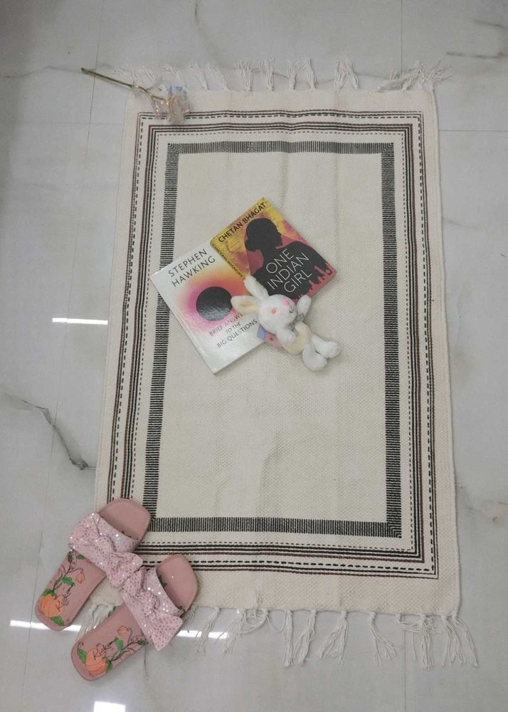 Brand New Tassled Boho Cotton Rug