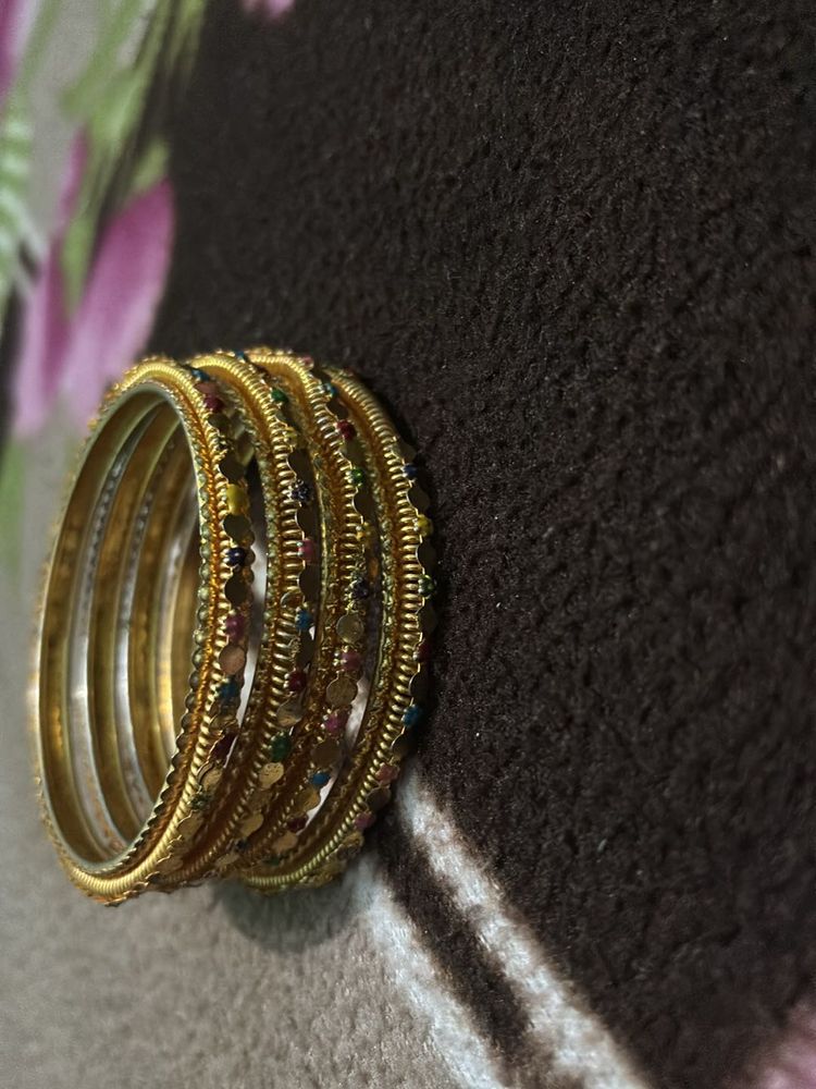 Set of Gold Bangles