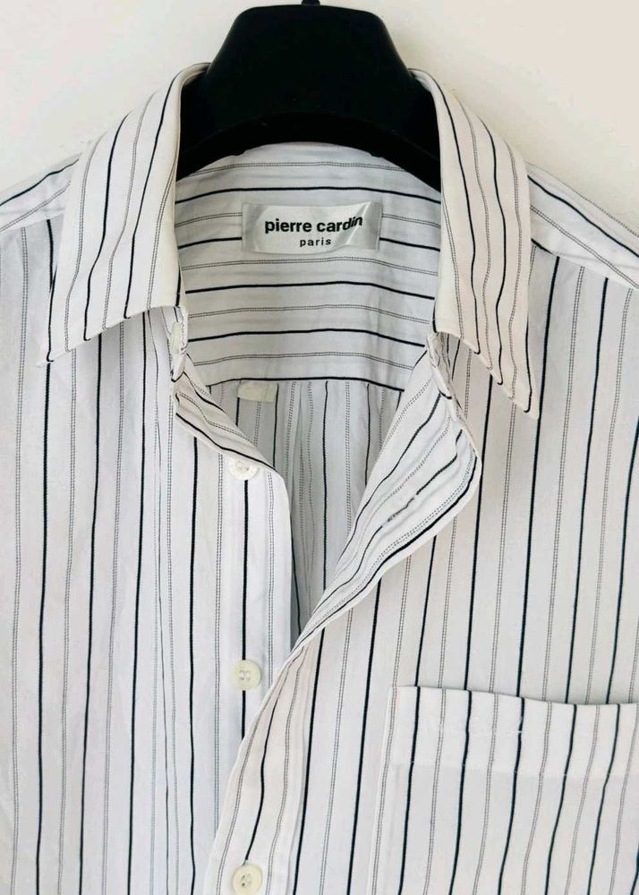 Pierre Cardin Striped Button-Down