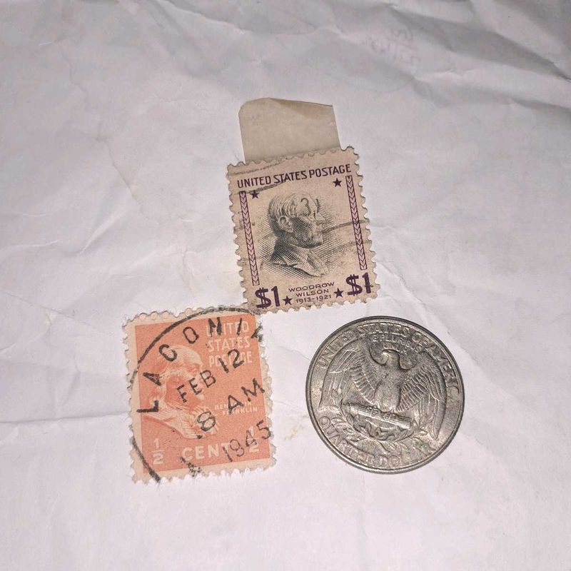 1940s USA Vintage stamps