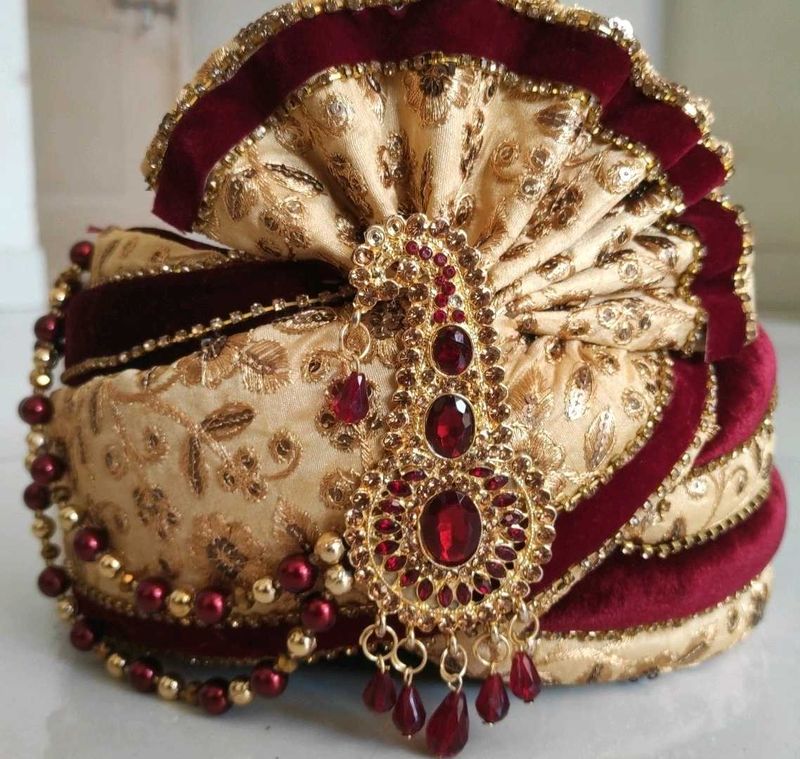 Elegant Wedding turban