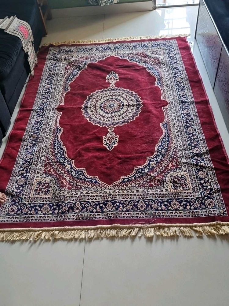 Maroon Rug