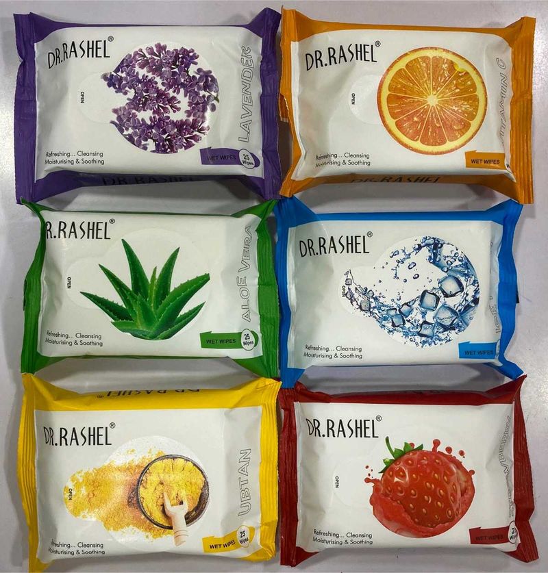 Dr. Rashel Wet Wipes(6 Pcs)
