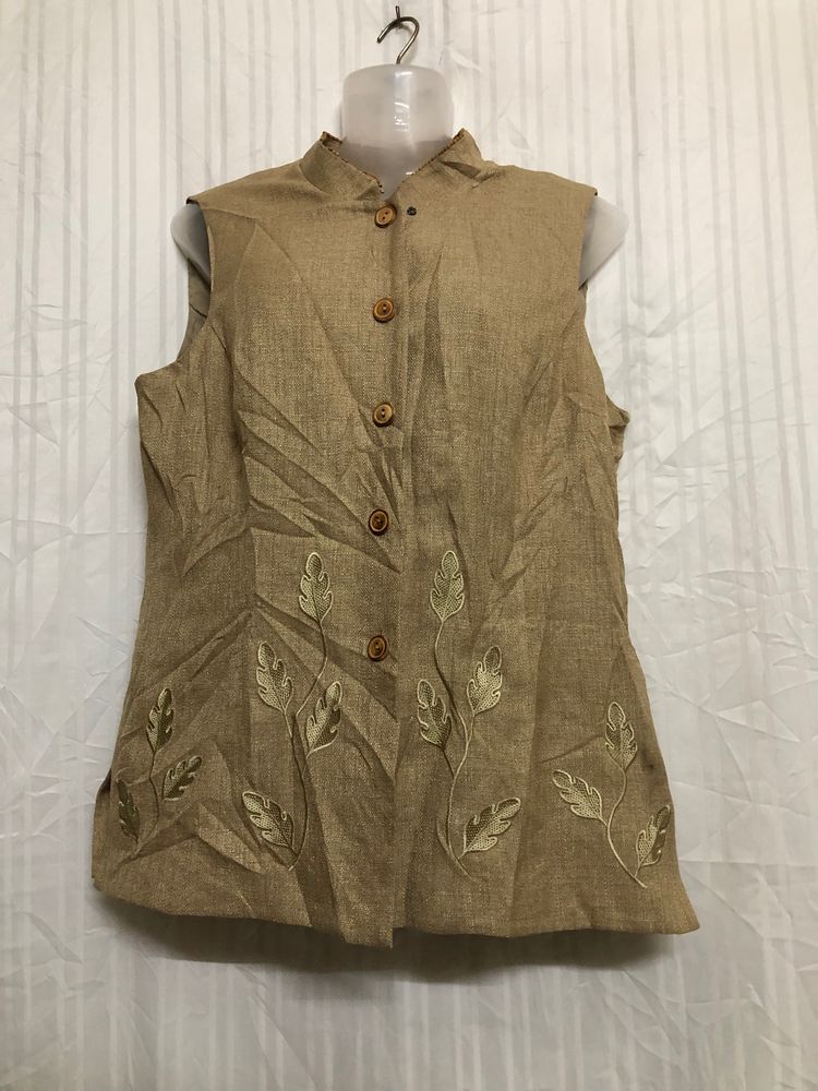 Plaza South Pettie Khaki Waistcoat