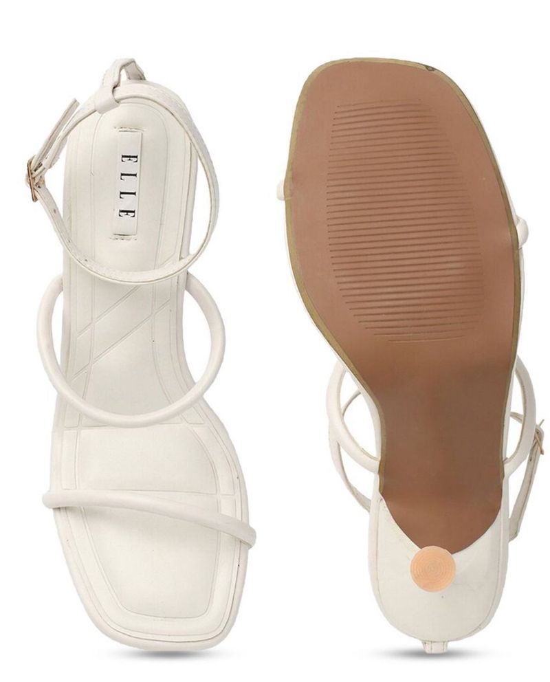 ELLE White Heels