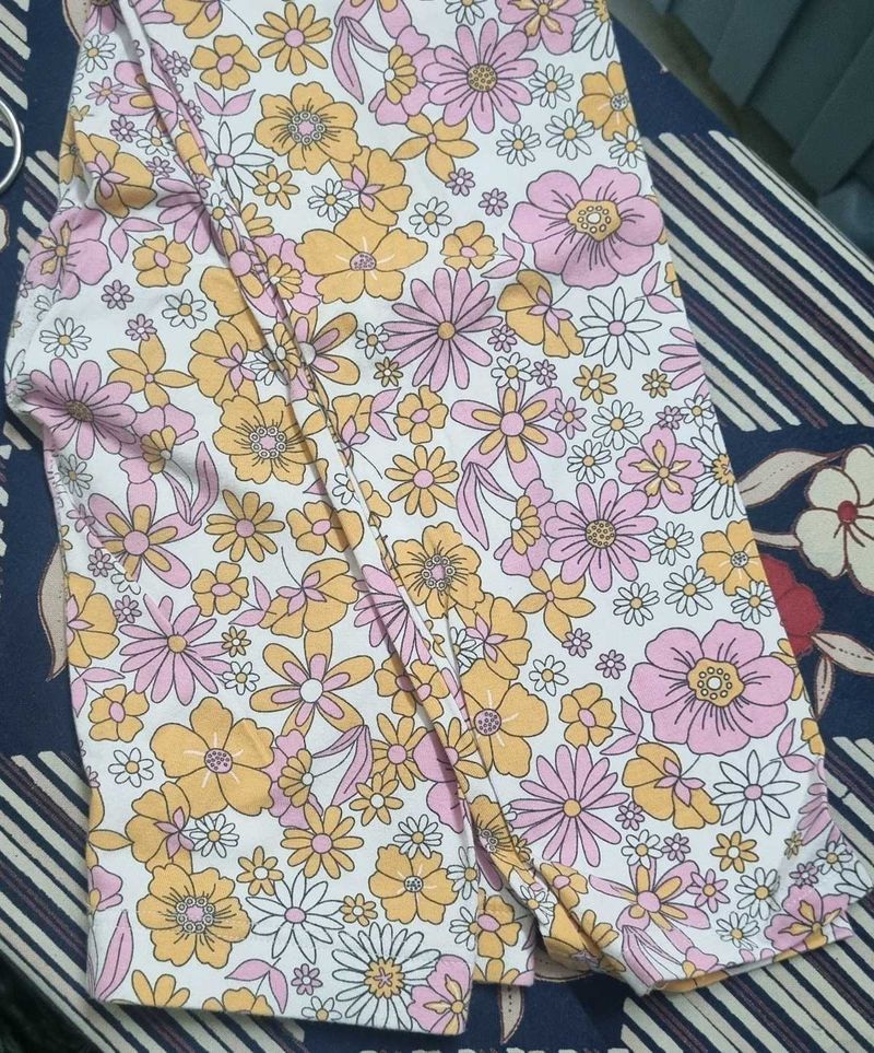 Floral Print Pants