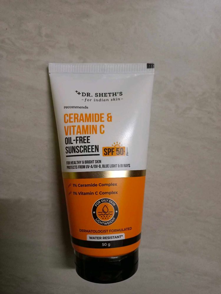 Dr. Sheth&#39;s Ceramide &amp; Vitamin C Sunscreen