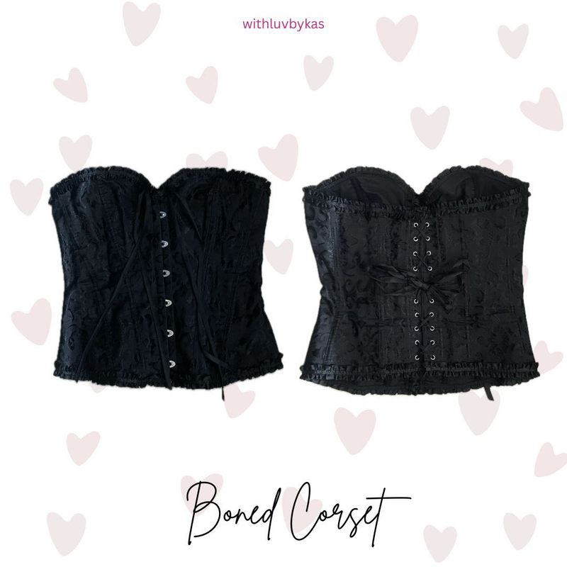 Black Corset from Urbanic