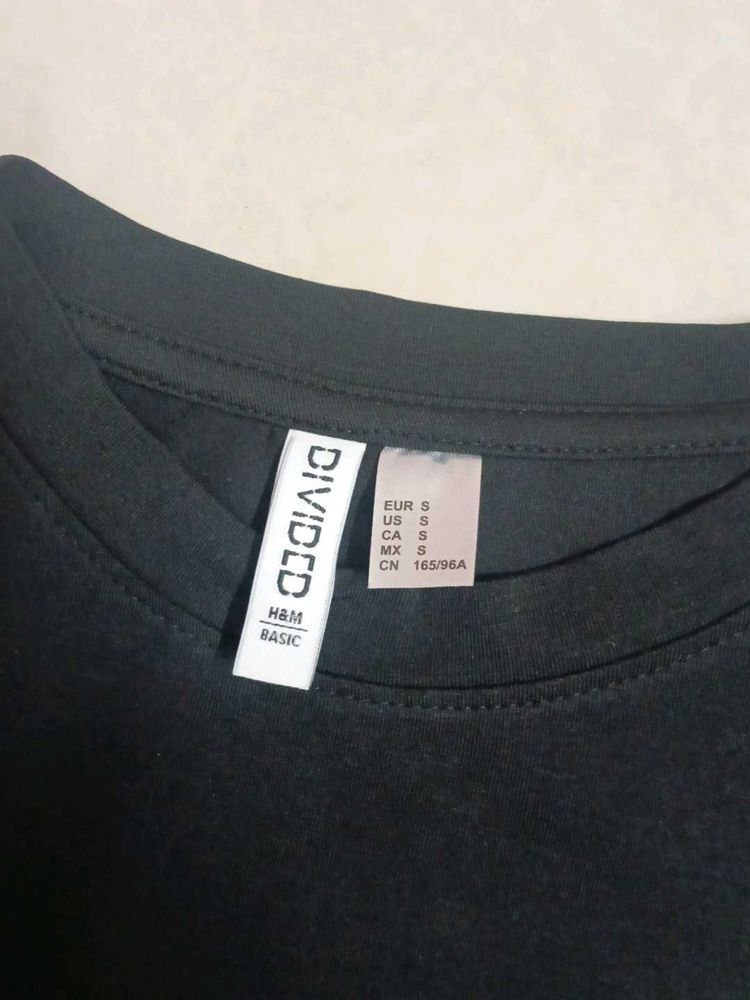 Black H&amp;M Basic Tee