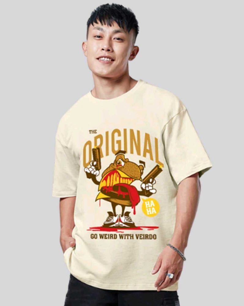 VEIRDO Oversized Graphic Tshirt