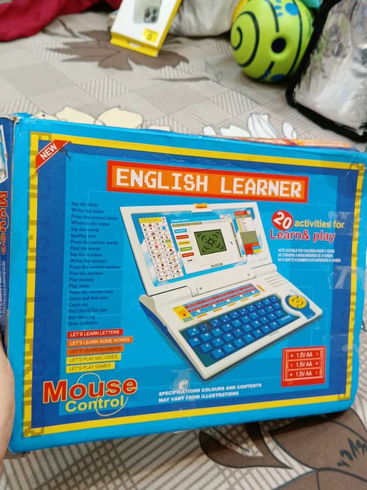 English Learner Toy Laptop