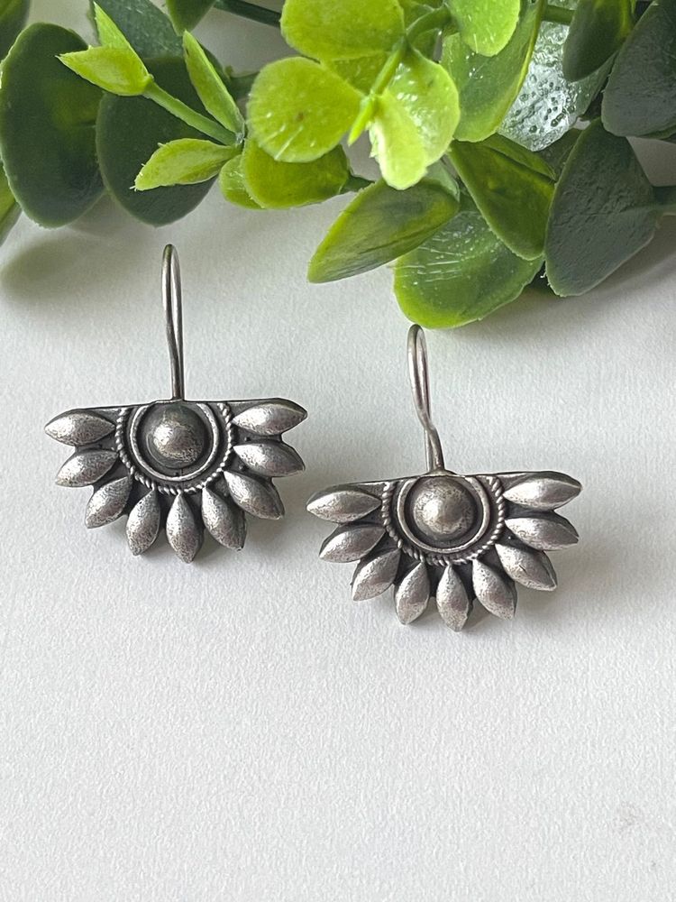 Silver Lookalike Hook Earring