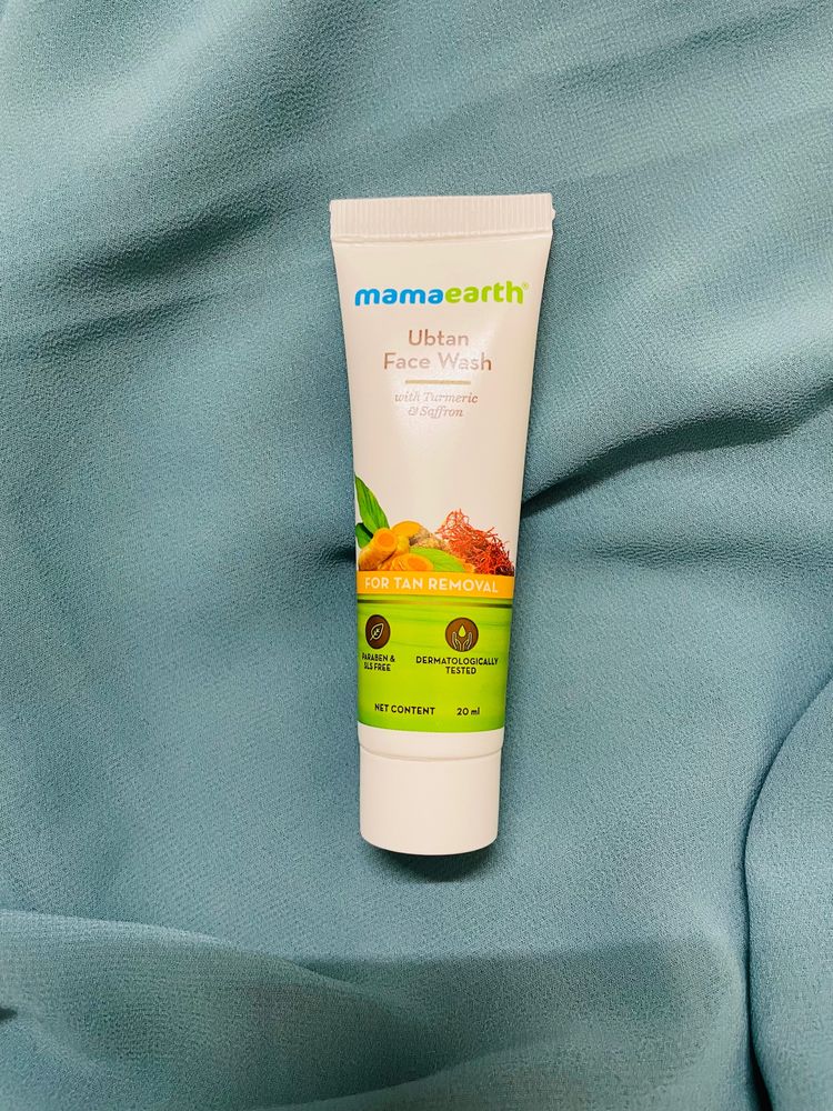 Ubtan Face Wash With Turmeric And Saffron