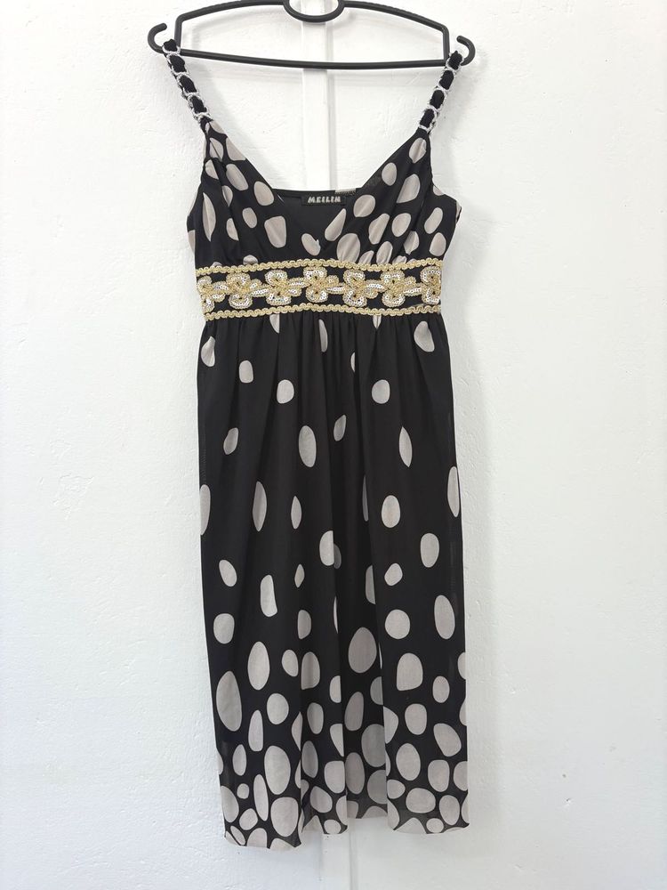 Y2K polka dress