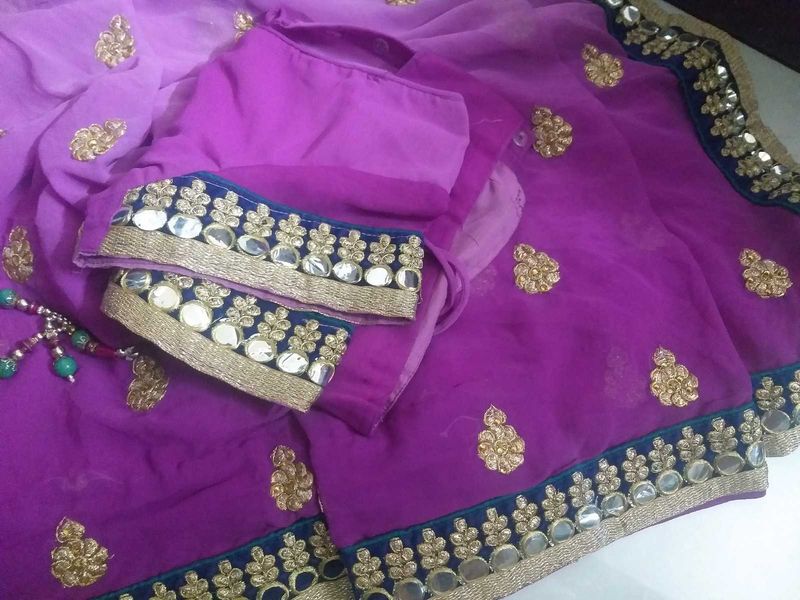 Sadi With Blouse,saree,wedding Wear For women