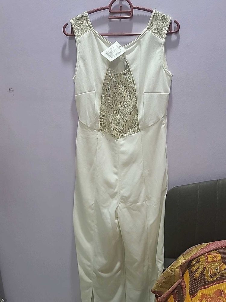 Elegant White Jumpsuit