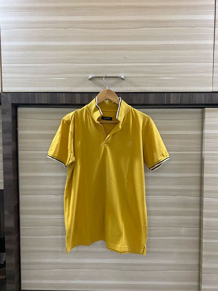 Mustard Polo T-Shirt