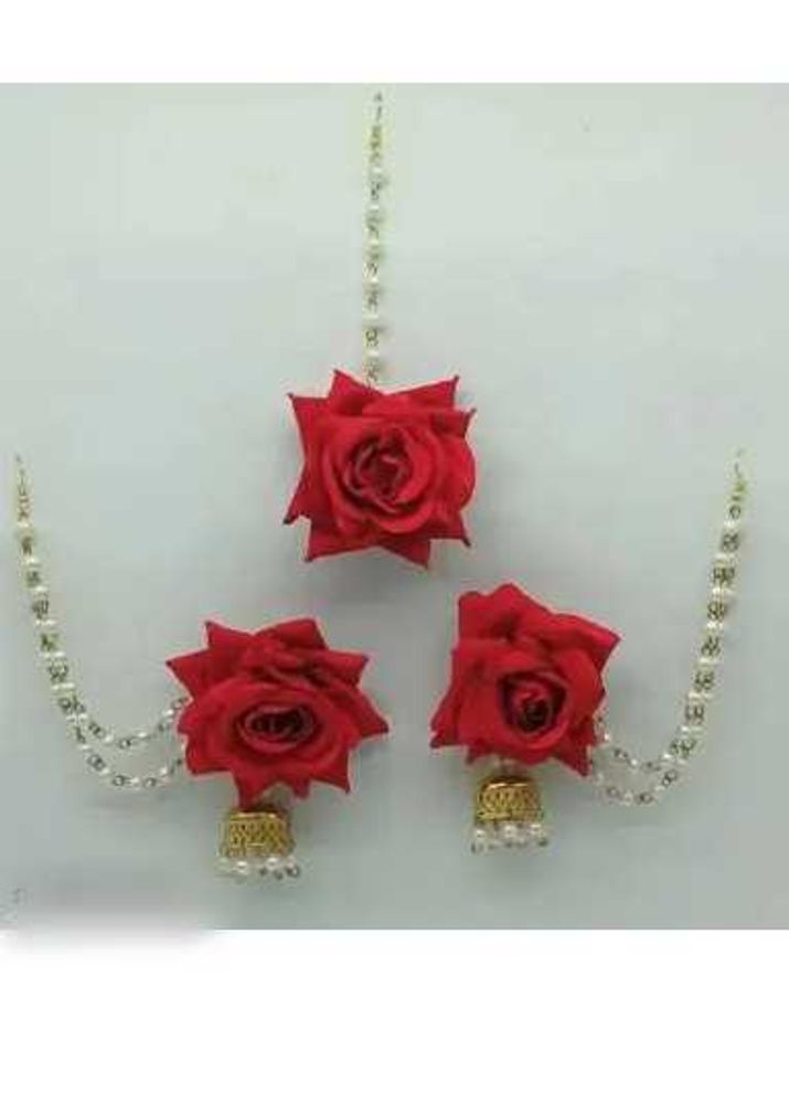 a beautiful rose flower jewellry