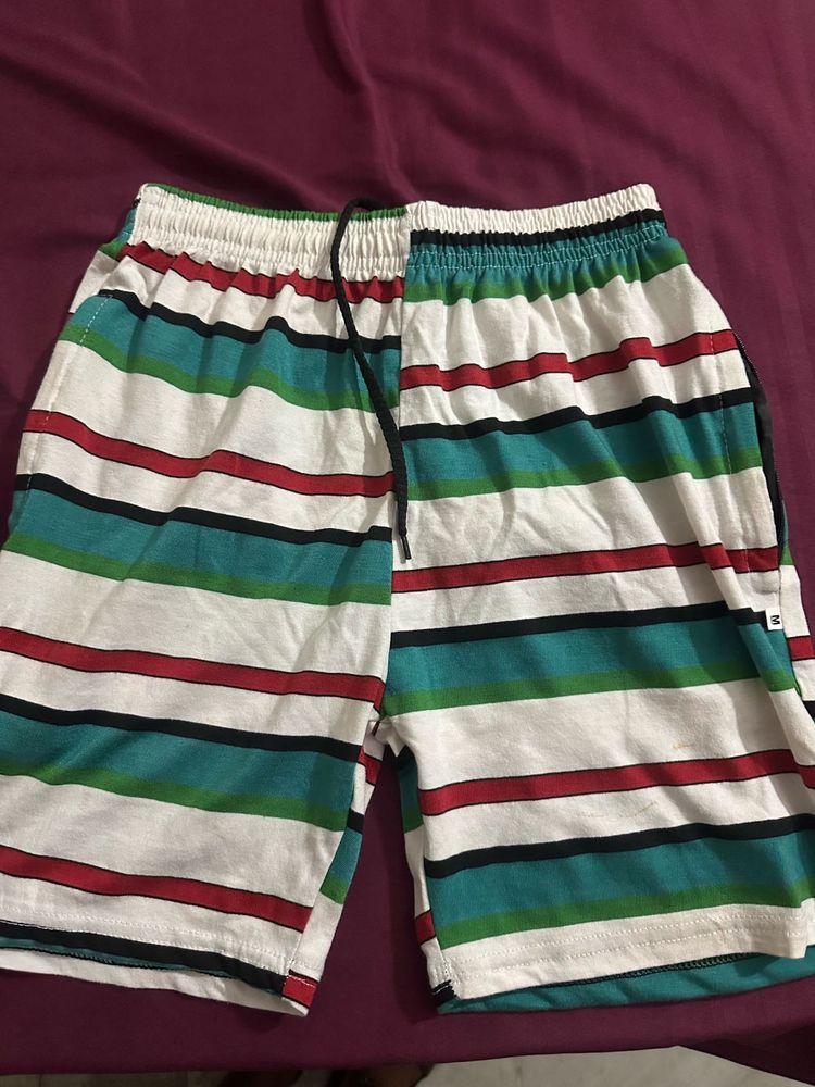Striped Shorts women