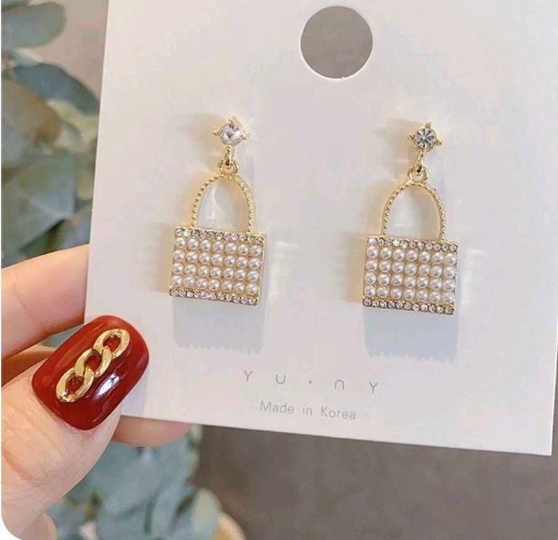 Purse Style Korean Earrings