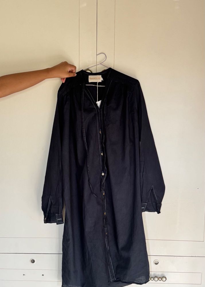 Cotton Oversized Shirt/ Dress