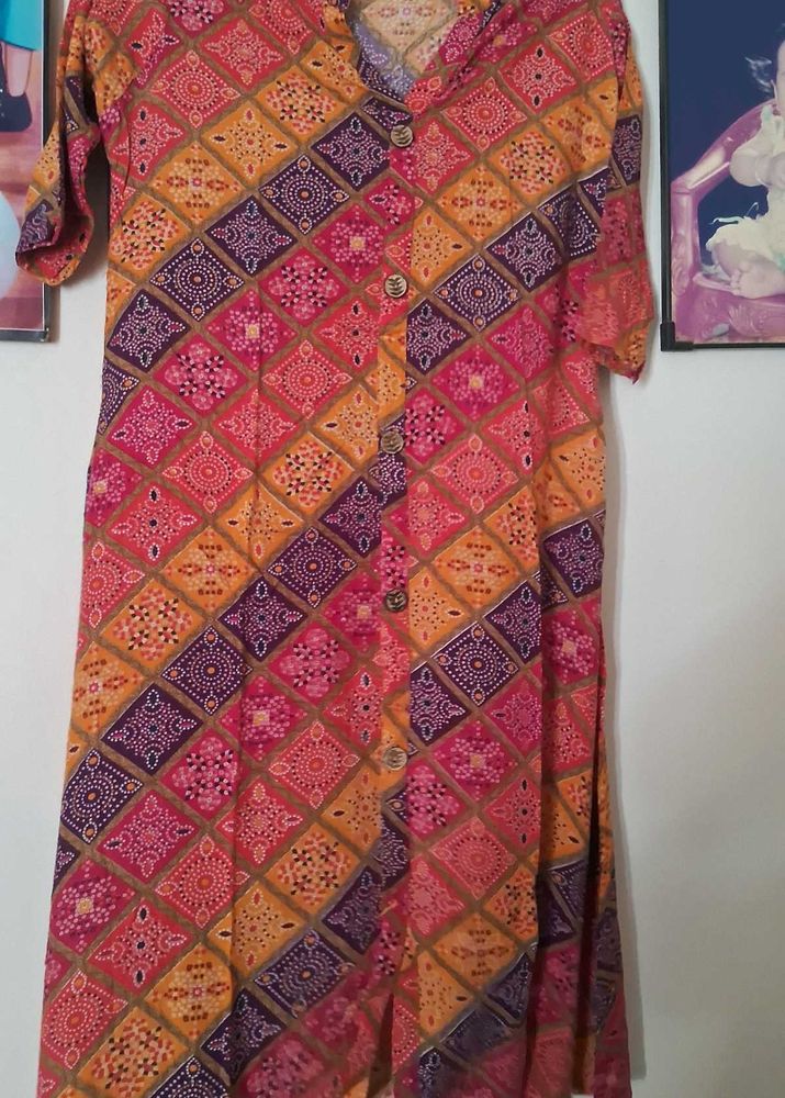 Ethnic Printed Kurta