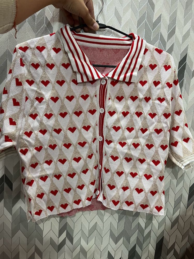 Boxy Knitted Shirt