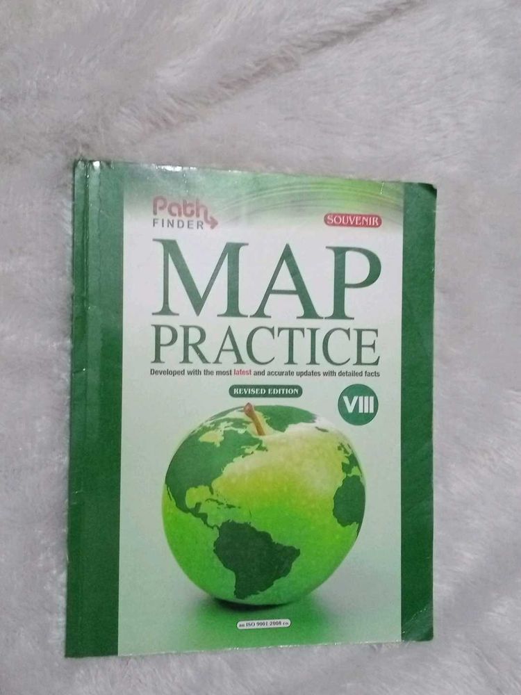 Class 8 Map Practice Book And Science Lab Manual