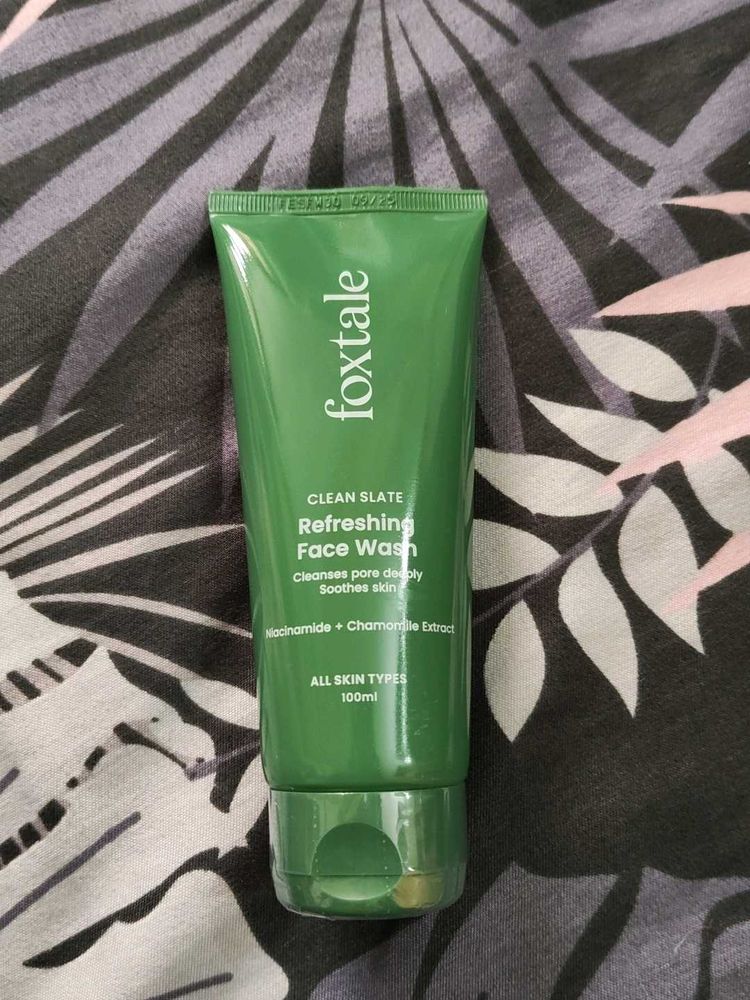 Brand new Foxtale Refreshing Face Wash