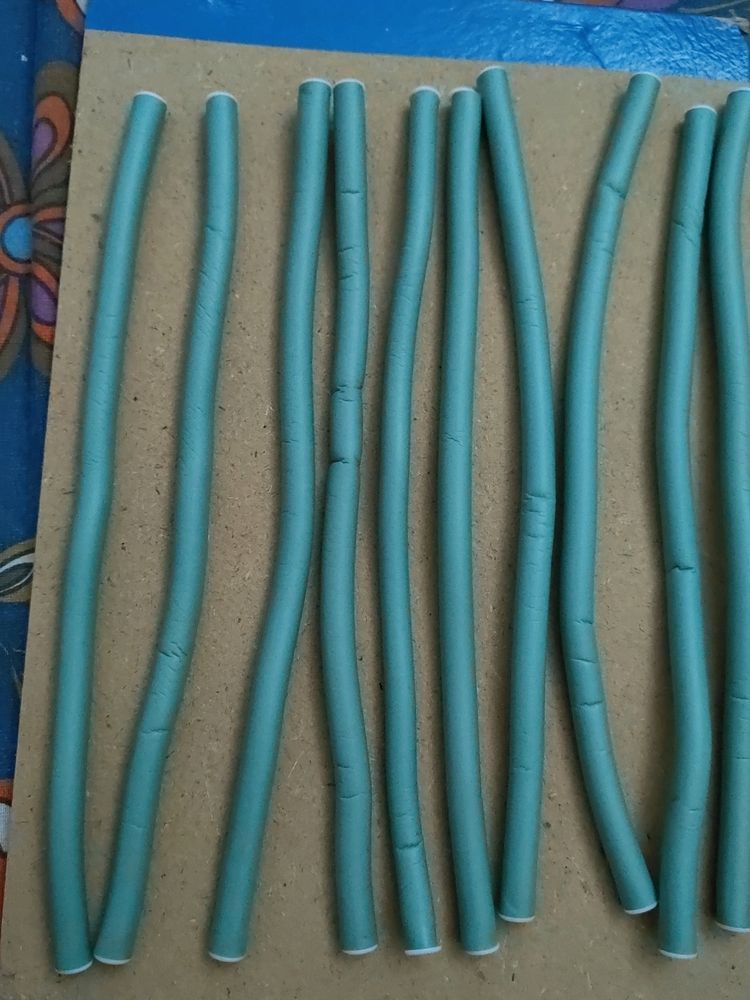 Set Of 10 Heatless Curling Rods