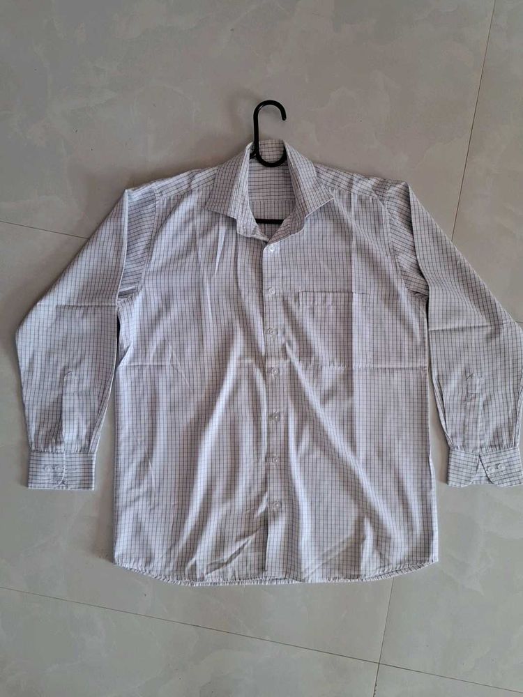 Checked Long Sleeve Shirt