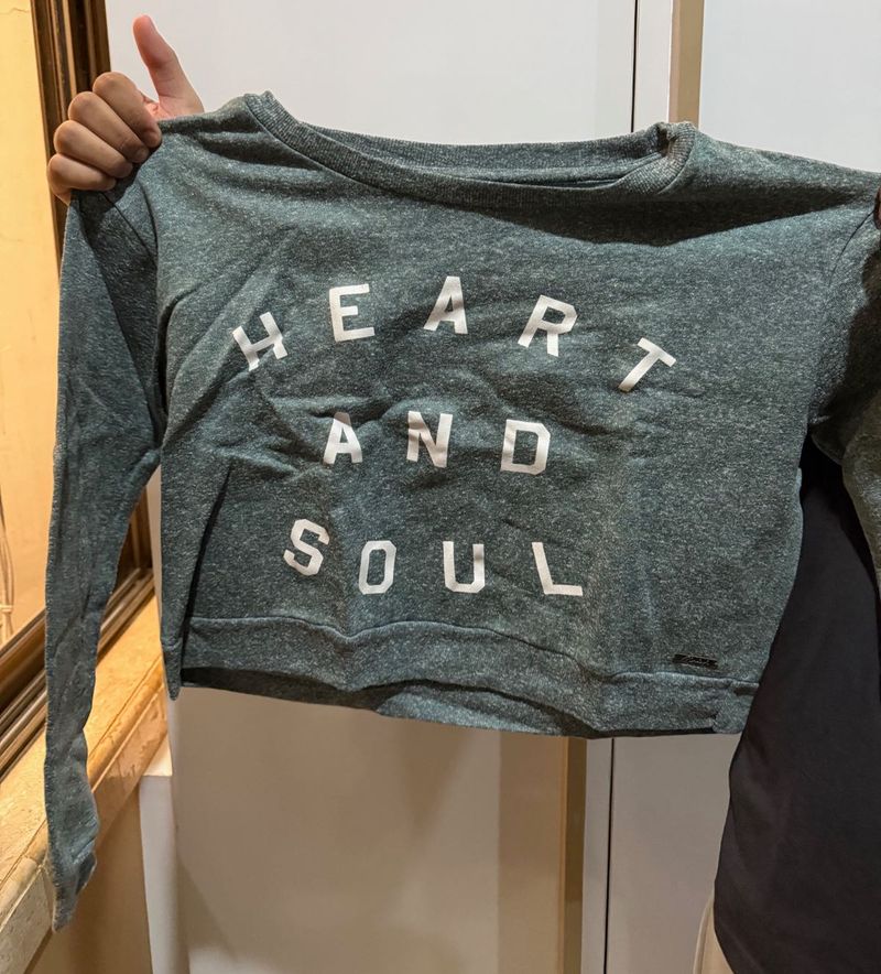Cropped Sweatshirt For Woman