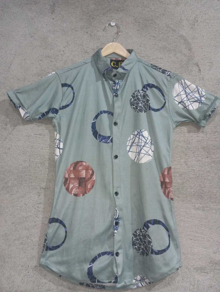 Patterned Casual Shirt