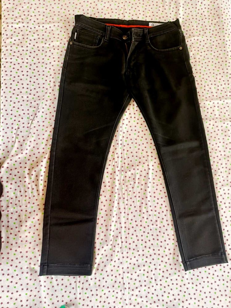 Black Denim Jeans