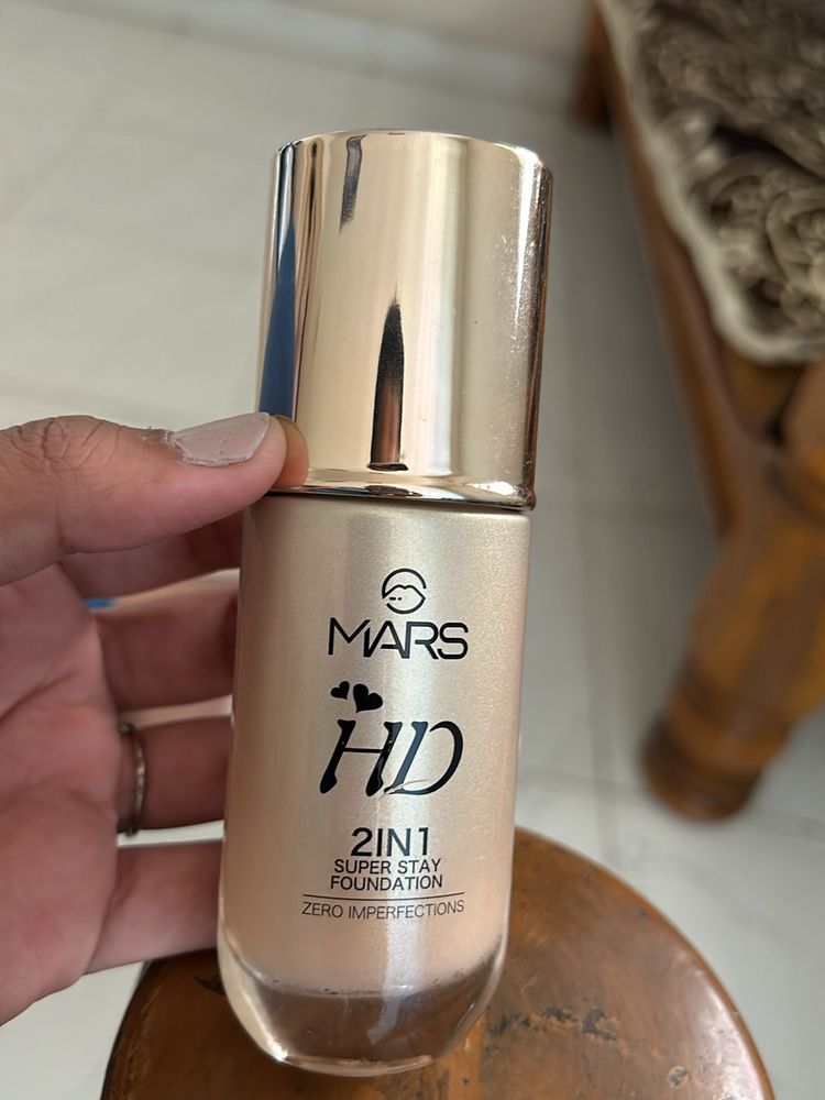 Mars HD 2 In 1 Super Stay Foundation