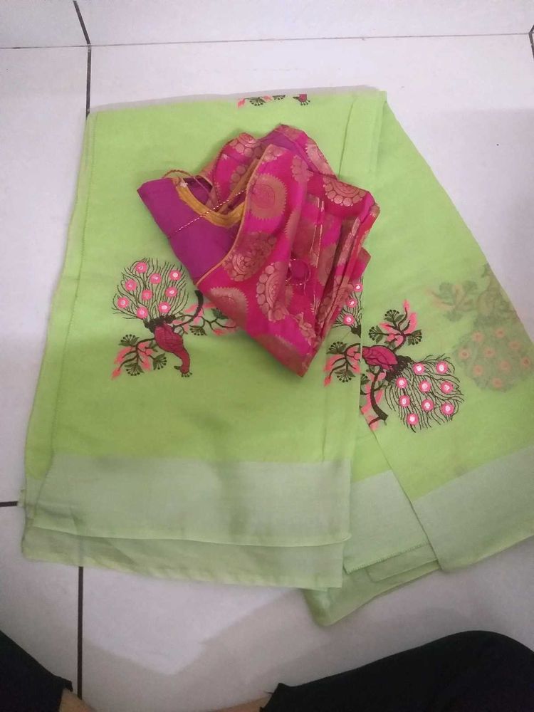 Sadi With blouse, Saree