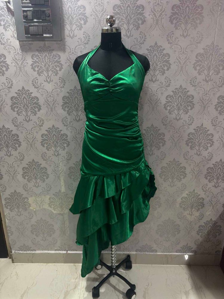 Emerald Green Party Dress
