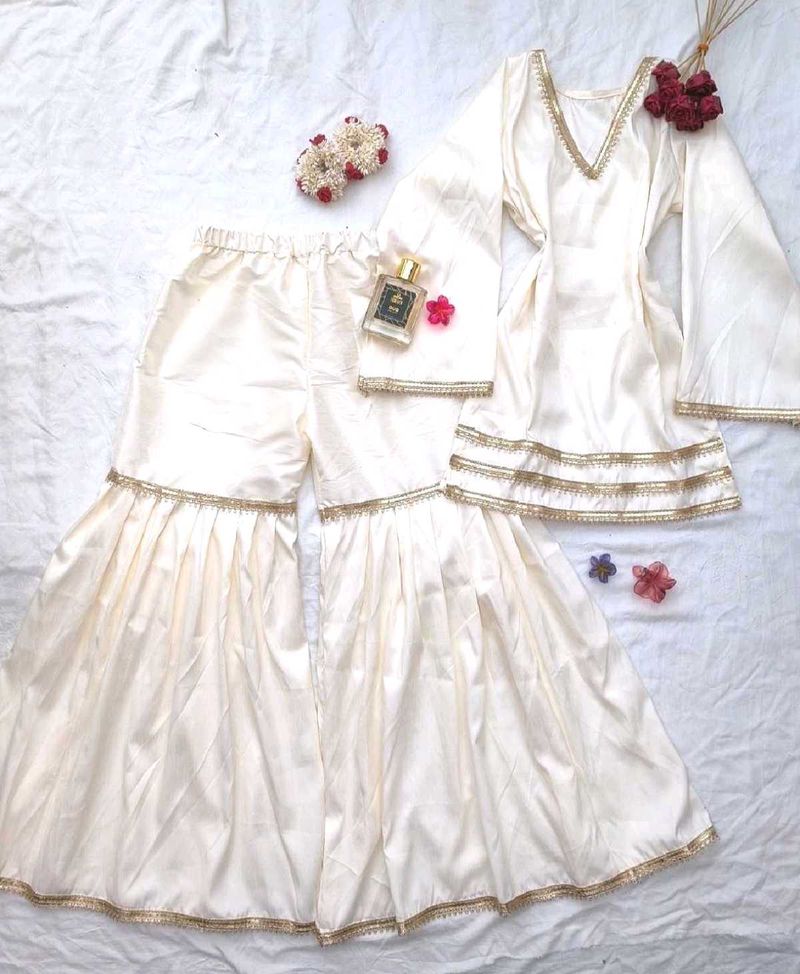 Festive Corset Kurta &amp; Garara Set🫶🏻