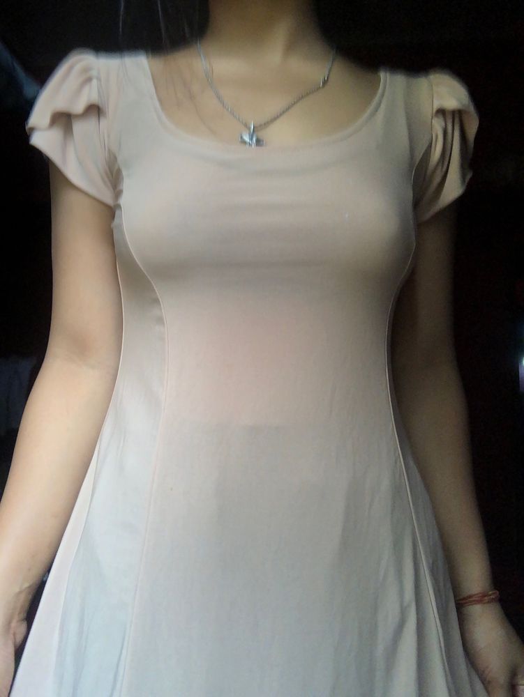 Price Drop Price Drop    Women Beige Bodycon Dress