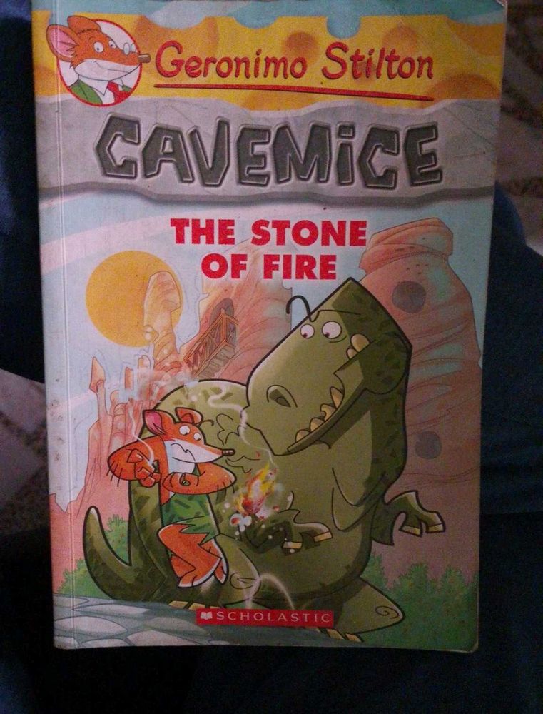 Geronimo Stilton-The Stone Of Fire (Rare Edition)