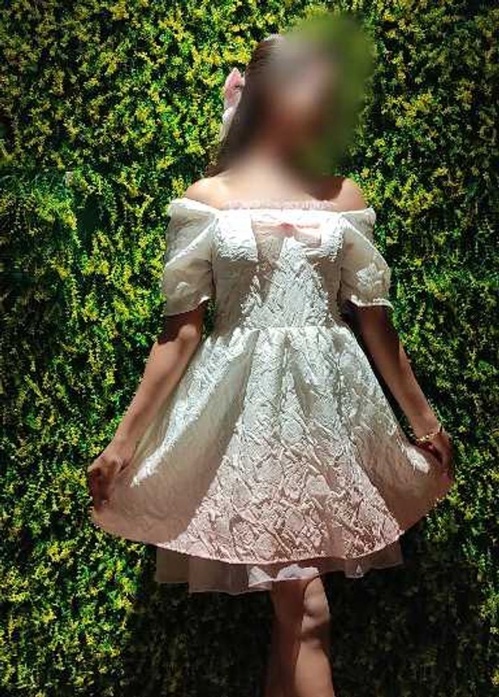 Cute Ombre A-Line Dress