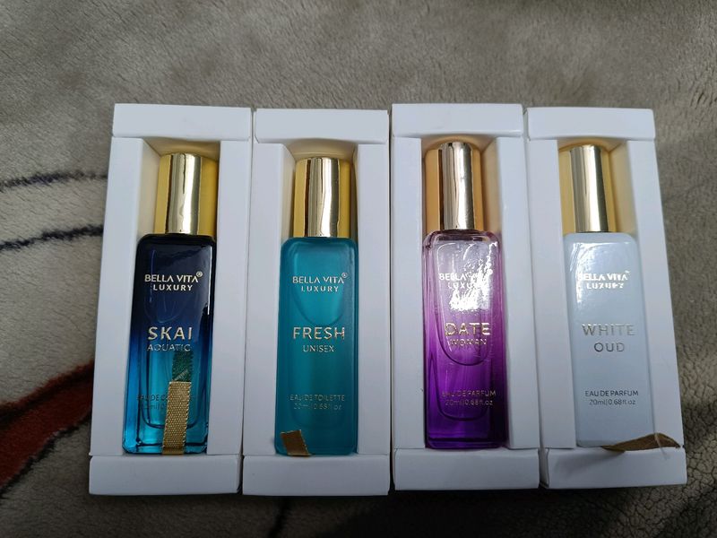 Bella Vita Luxury Perfume Set Pack Of 4!!!