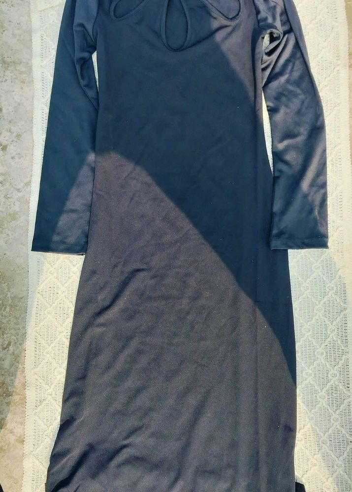 Elegant Black Maxi Dress