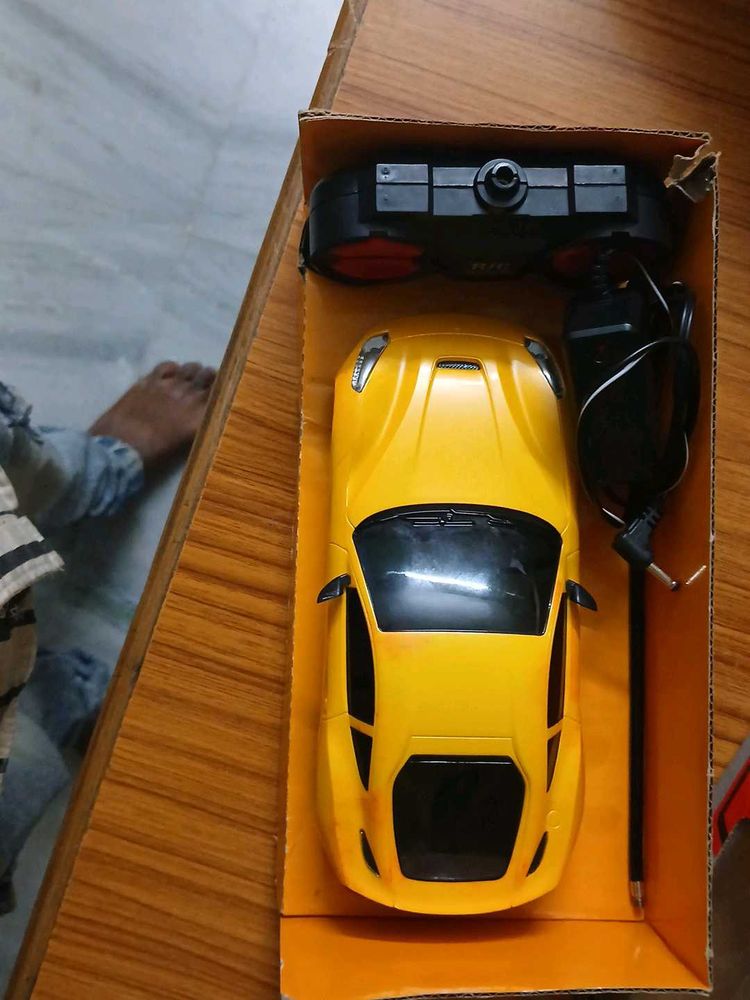 Yellow Toy Car