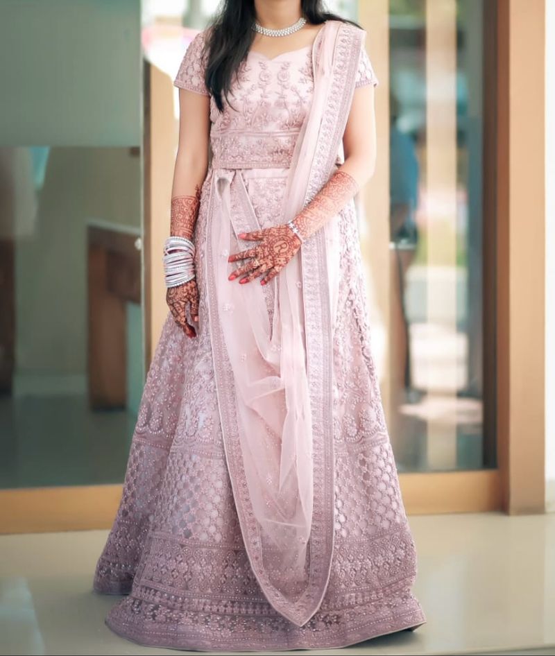 Brand New Pink Bridal Lehenga For Sale