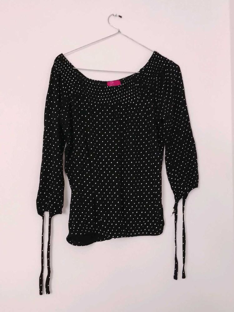 Polka Dot Blouse
