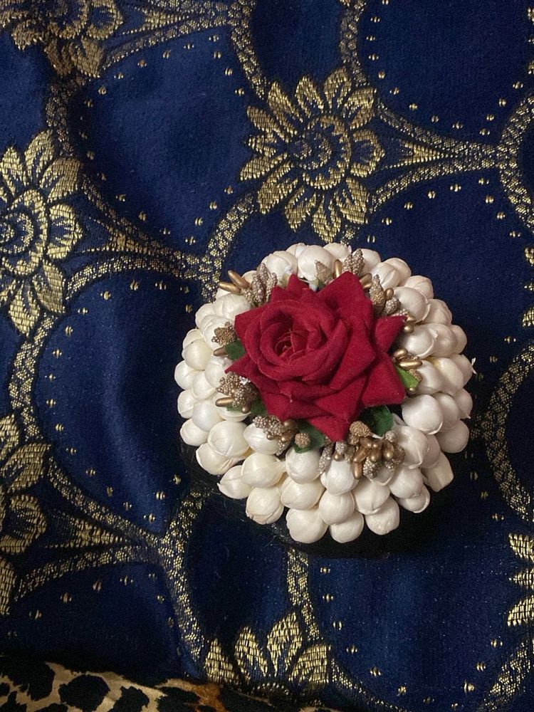 Floral Hair Bun