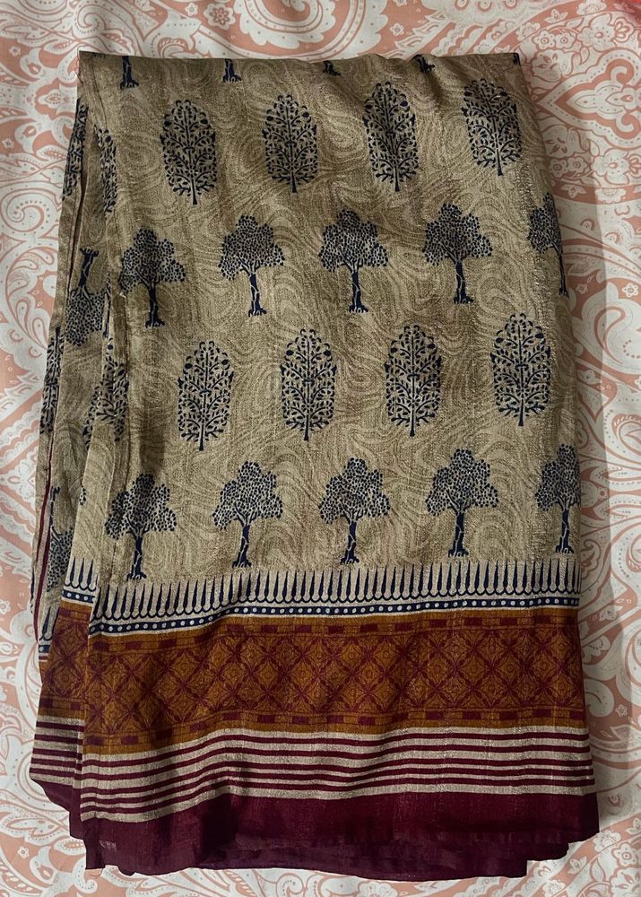 Elegant Printed Saree